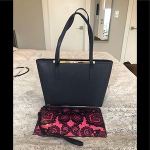 Ted Baker shopper bag with matching clutch